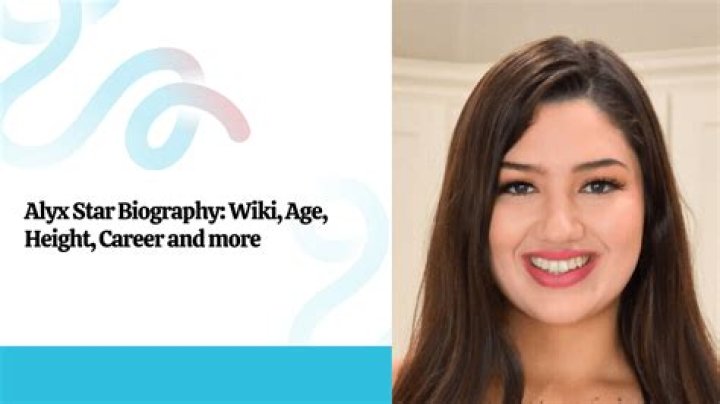 Alyx Star: Biography, Age, Height, & Career Details | 2024