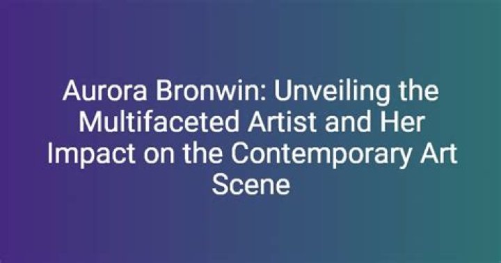 Bronwin Aurora Nude Leak: Unveiling the Truth Behind the Controversy