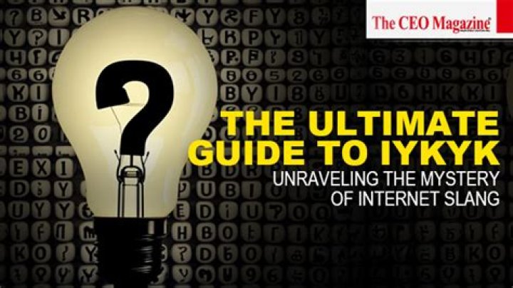 IYKYK Meaning: The Ultimate Guide to Understanding This Trending Internet Slang