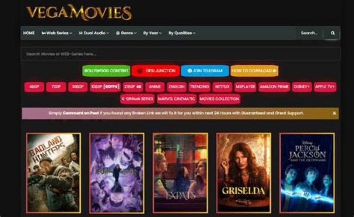 Vegamovies Alternatives & Where to Watch Movies Online - 2024