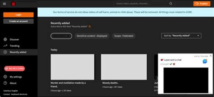 Warning: Gore Sites You Need to Know About